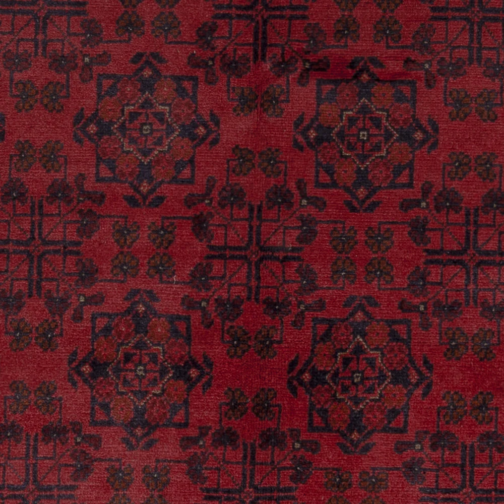 Afghanske tepper - Kunduz - 200 x 151 cm - rød