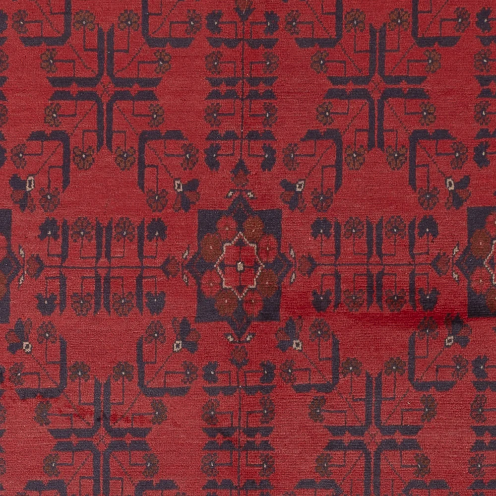Afghanske tepper - Kunduz - 230 x 171 cm - rød