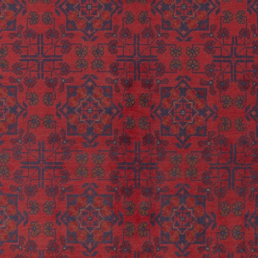 Afghanske tepper - Kunduz - 231 x 176 cm - rød
