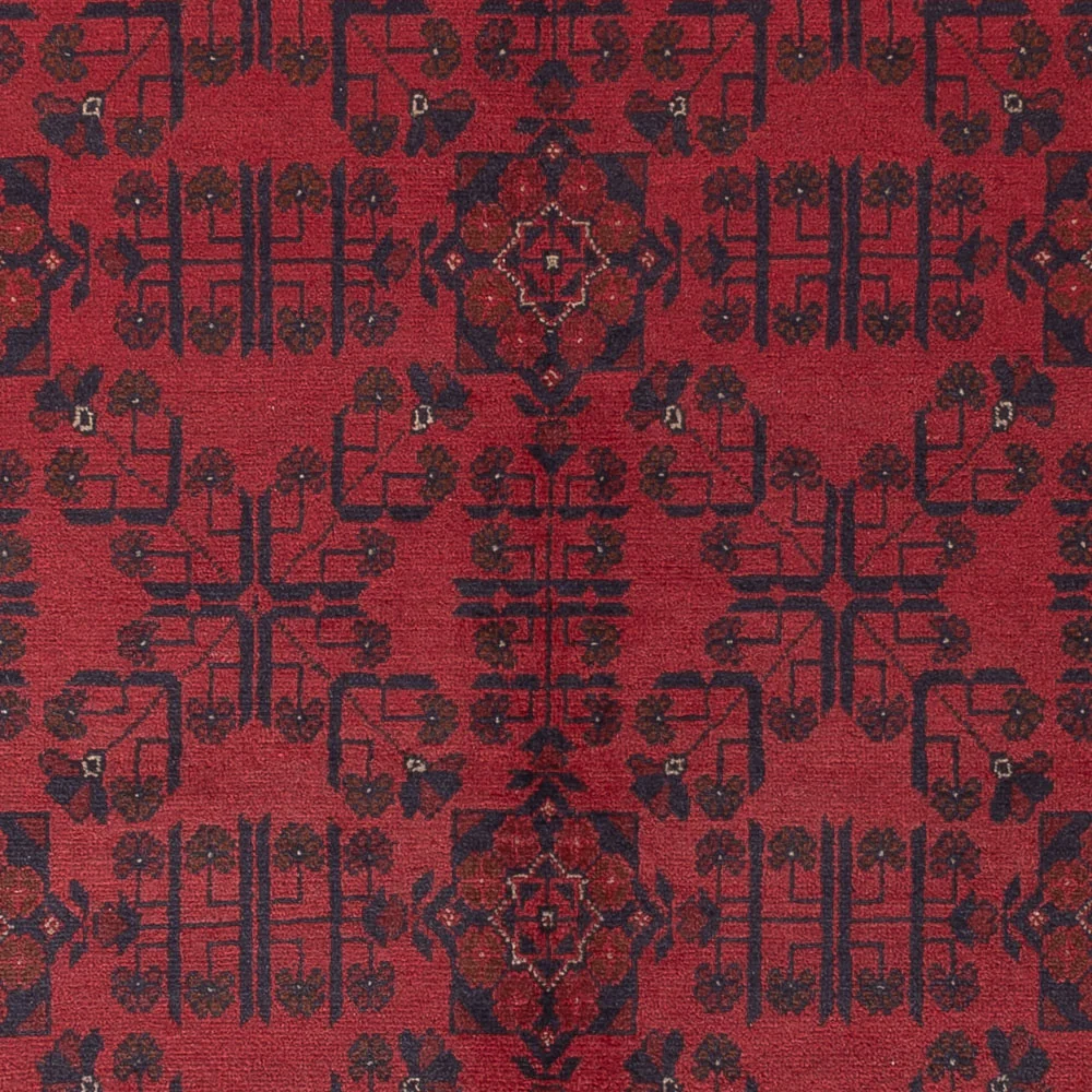 Afghanske tepper - Kunduz - 233 x 171 cm - rød