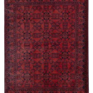 Afghanske tepper - Kunduz - 233 x 178 cm - rød