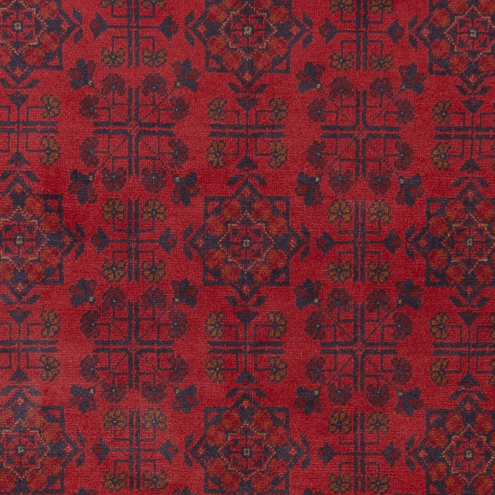 Afghanske tepper - Kunduz - 234 x 170 cm - rød
