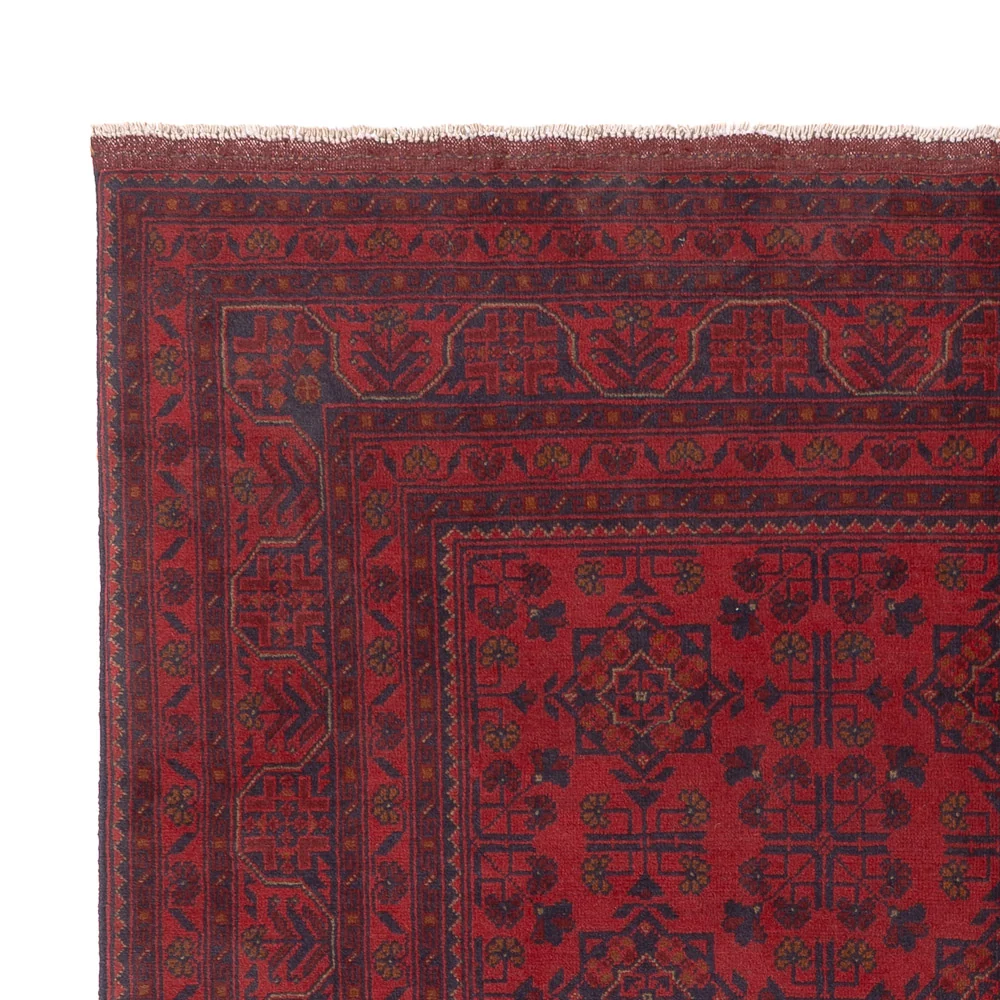 Afghanske tepper - Kunduz - 234 x 170 cm - rød