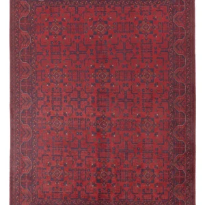 Afghanske tepper - Kunduz - 234 x 171 cm - rød
