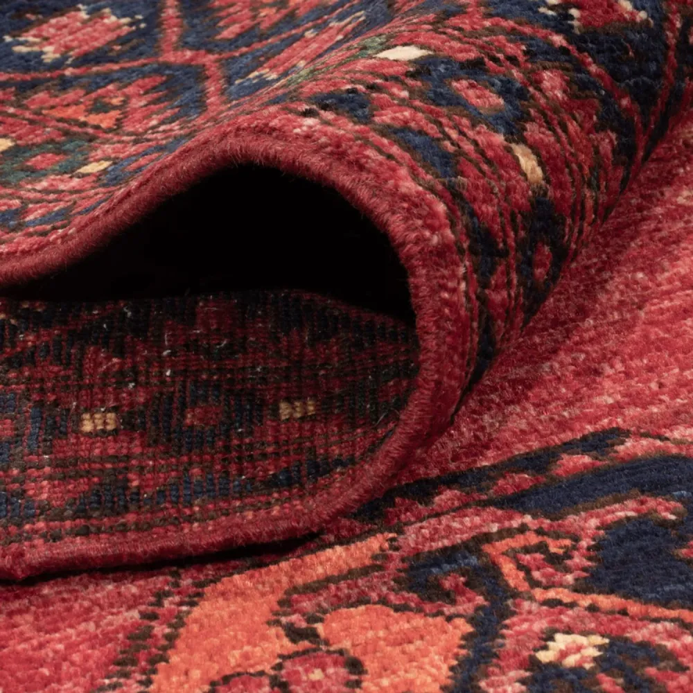 Afghanske tepper - Kunduz - 234 x 172 cm - rød