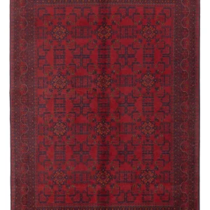 Afghanske tepper - Kunduz - 235 x 169 cm - rød