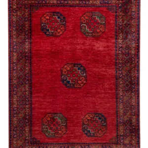 Afghanske tepper - Kunduz - 236 x 172 cm - rød