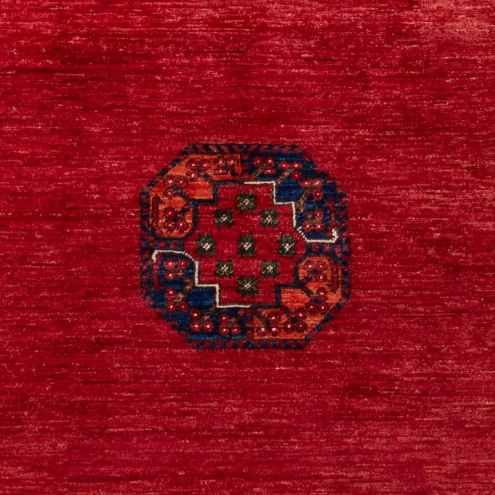 Afghanske tepper - Kunduz - 236 x 172 cm - rød