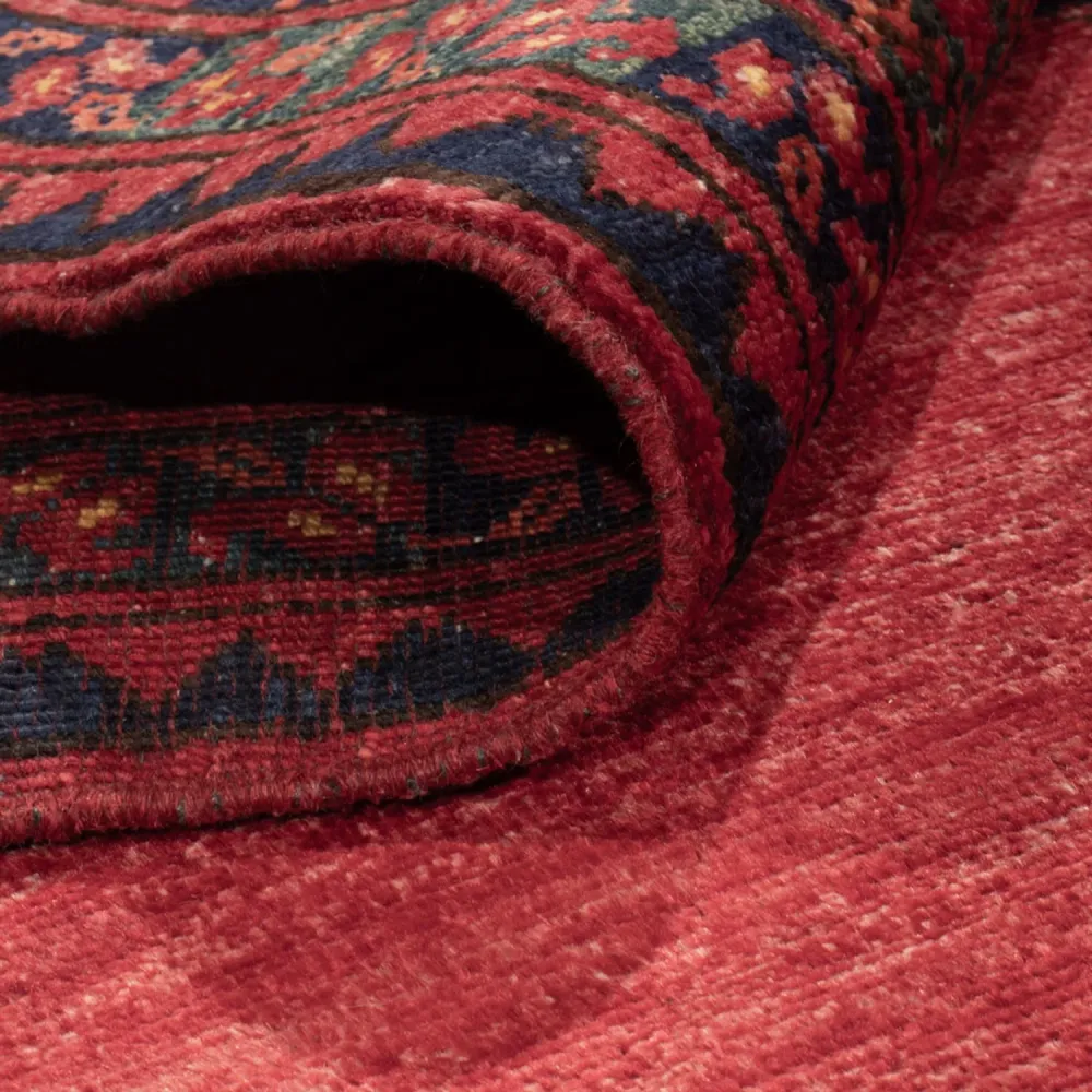 Afghanske tepper - Kunduz - 238 x 172 cm - rød