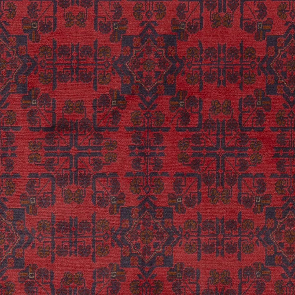 Afghanske tepper - Kunduz - 238 x 174 cm - rød