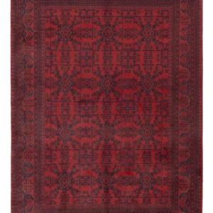Afghanske tepper - Kunduz - 238 x 174 cm - rød
