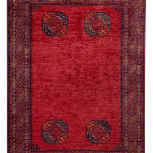 Afghanske tepper - Kunduz - 240 x 173 cm - rød