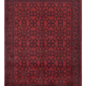 Afghanske tepper - Kunduz - 240 x 175 cm - rød