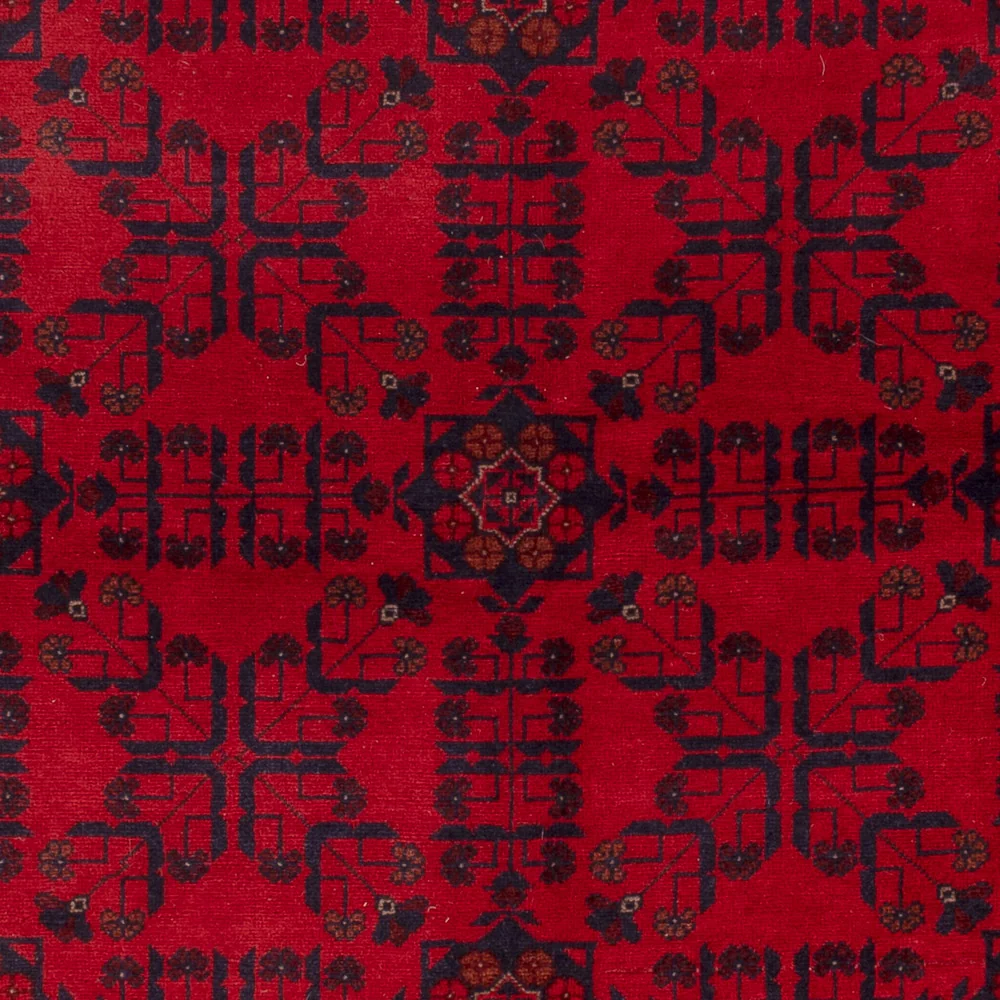 Afghanske tepper - Kunduz - 243 x 173 cm - rød