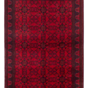 Afghanske tepper - Kunduz - 243 x 173 cm - rød