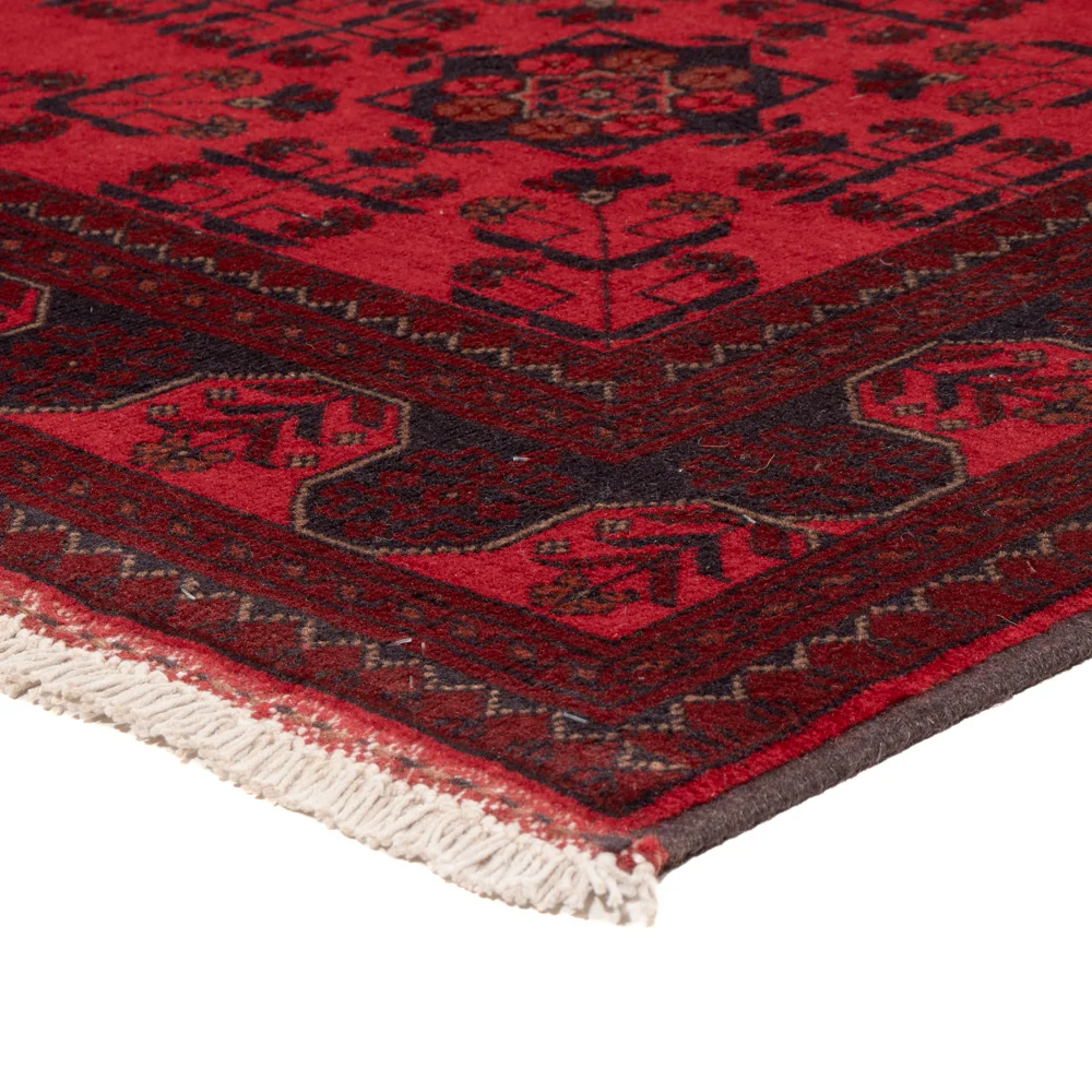 Afghanske tepper - Kunduz - 243 x 173 cm - rød