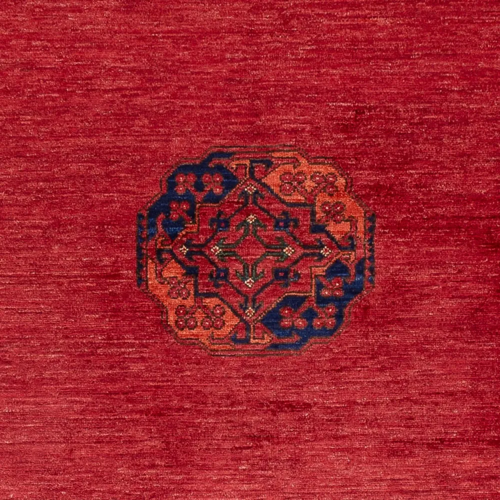 Afghanske tepper - Kunduz - 243 x 175 cm - rød