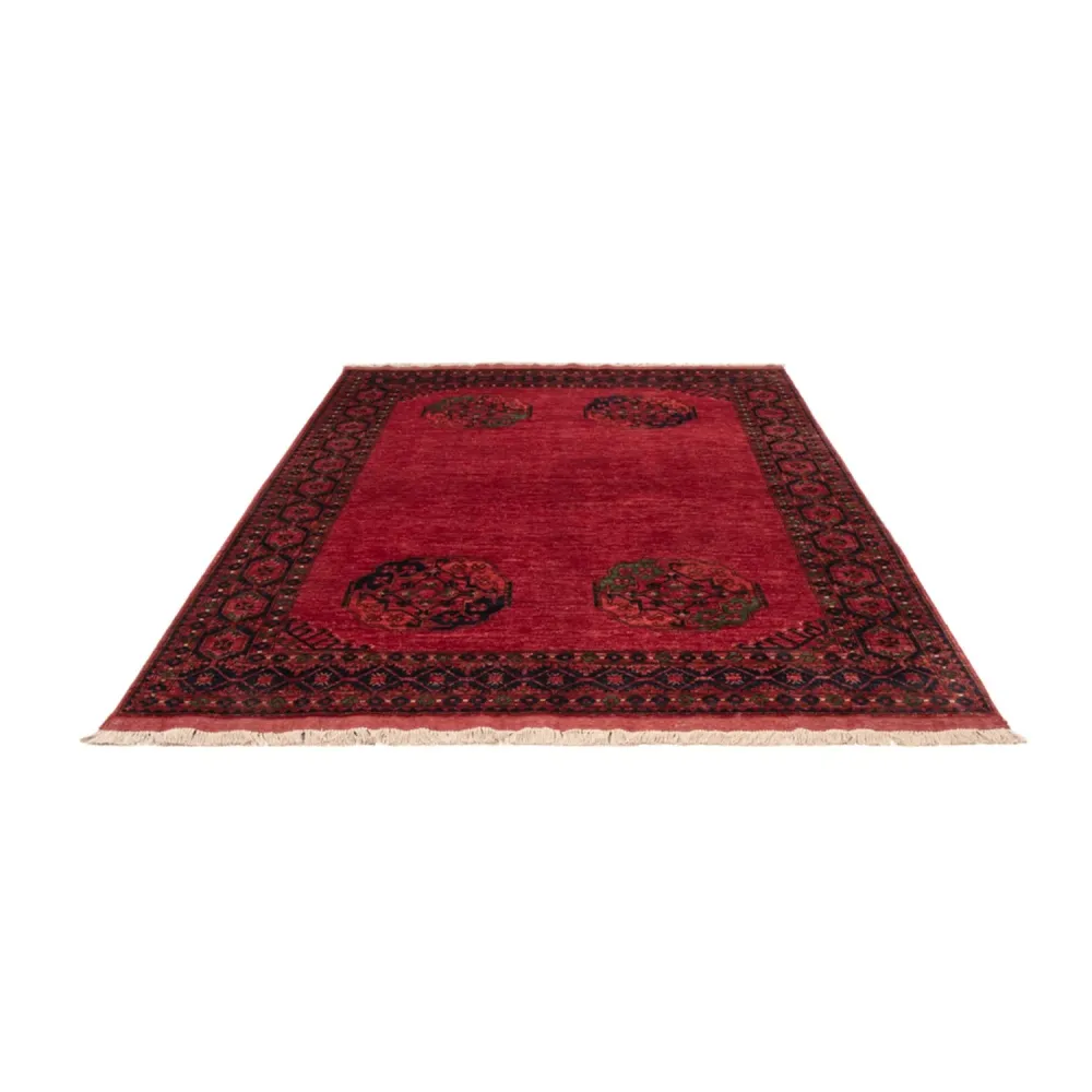 Afghanske tepper - Kunduz - 244 x 177 cm - rød