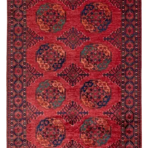 Afghanske tepper - Kunduz - 250 x 174 cm - rød