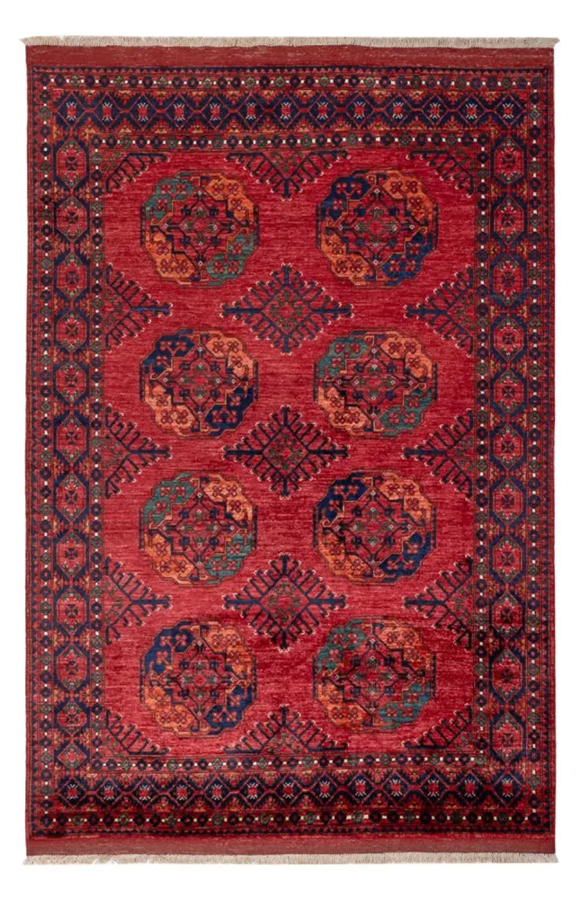 Afghanske tepper - Kunduz - 250 x 174 cm - rød