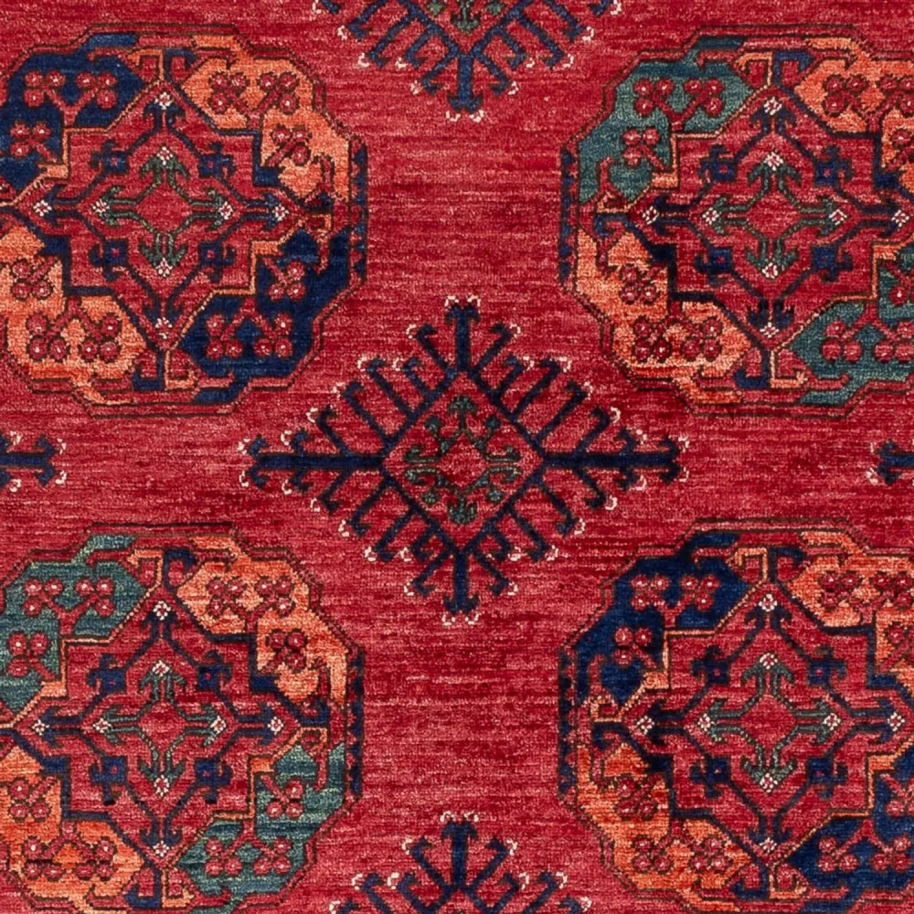 Afghanske tepper - Kunduz - 250 x 174 cm - rød