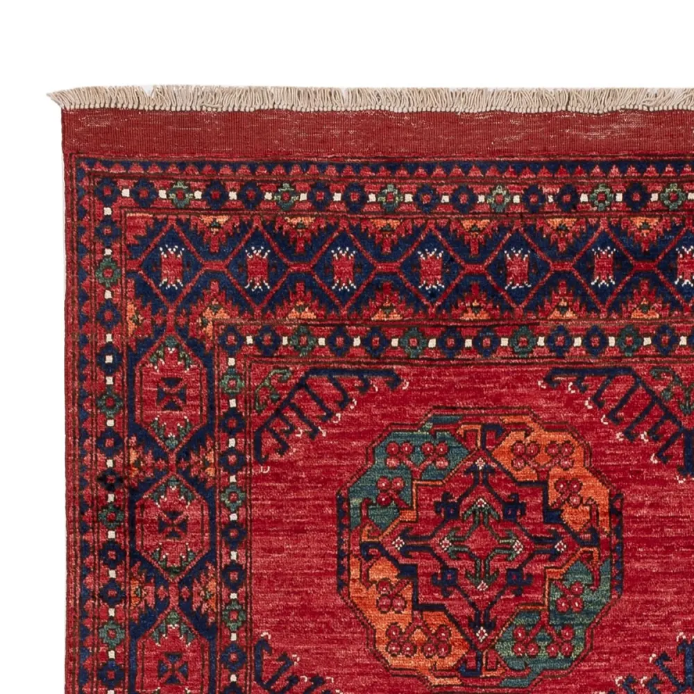 Afghanske tepper - Kunduz - 250 x 174 cm - rød