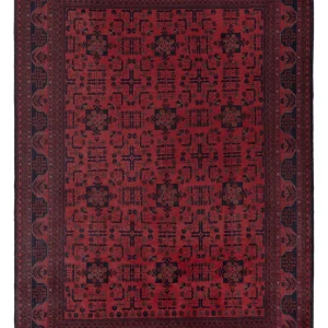 Afghanske tepper - Kunduz - 285 x 199 cm - rød