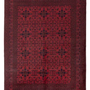Afghanske tepper - Kunduz - 285 x 208 cm - rød