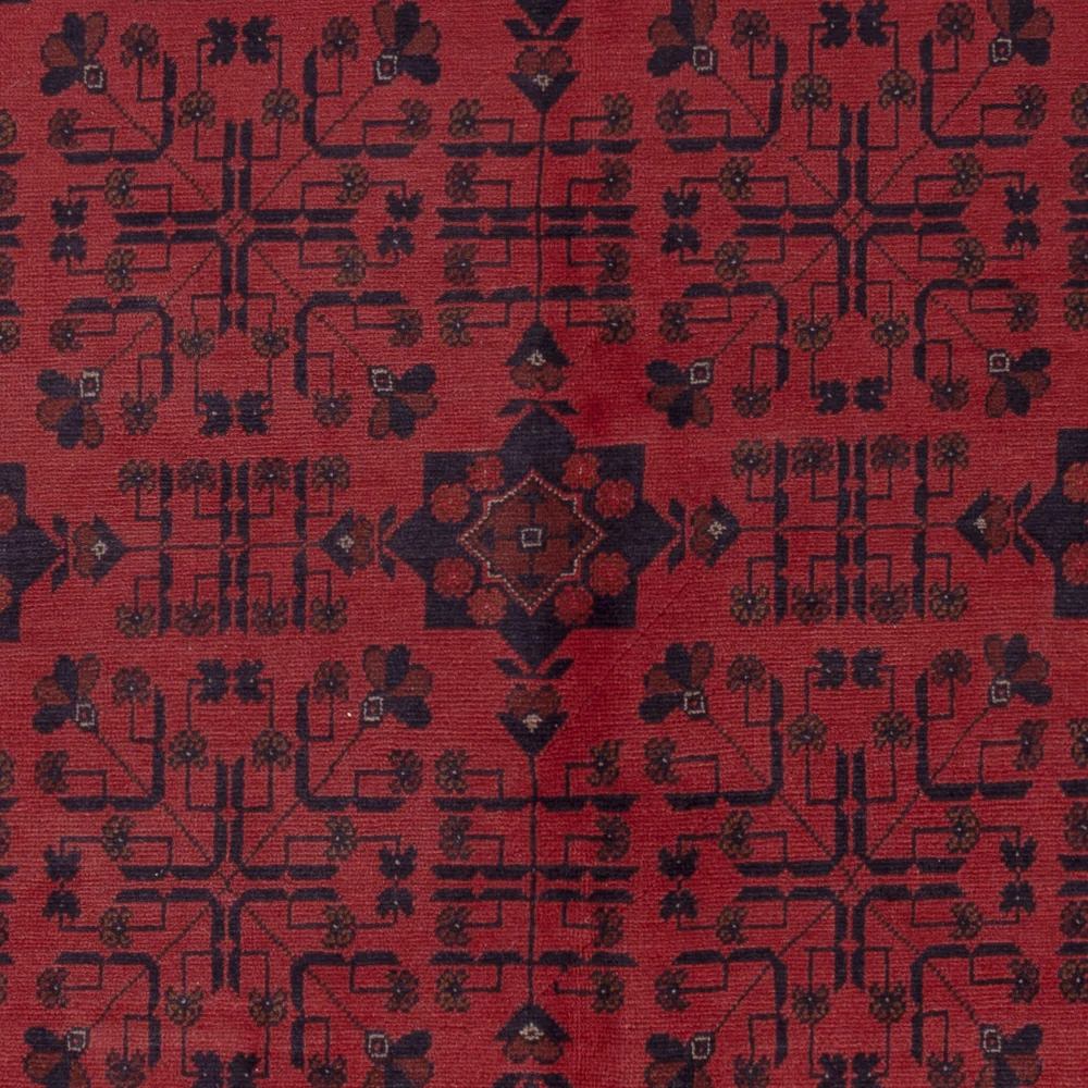 Afghanske tepper - Kunduz - 285 x 208 cm - rød