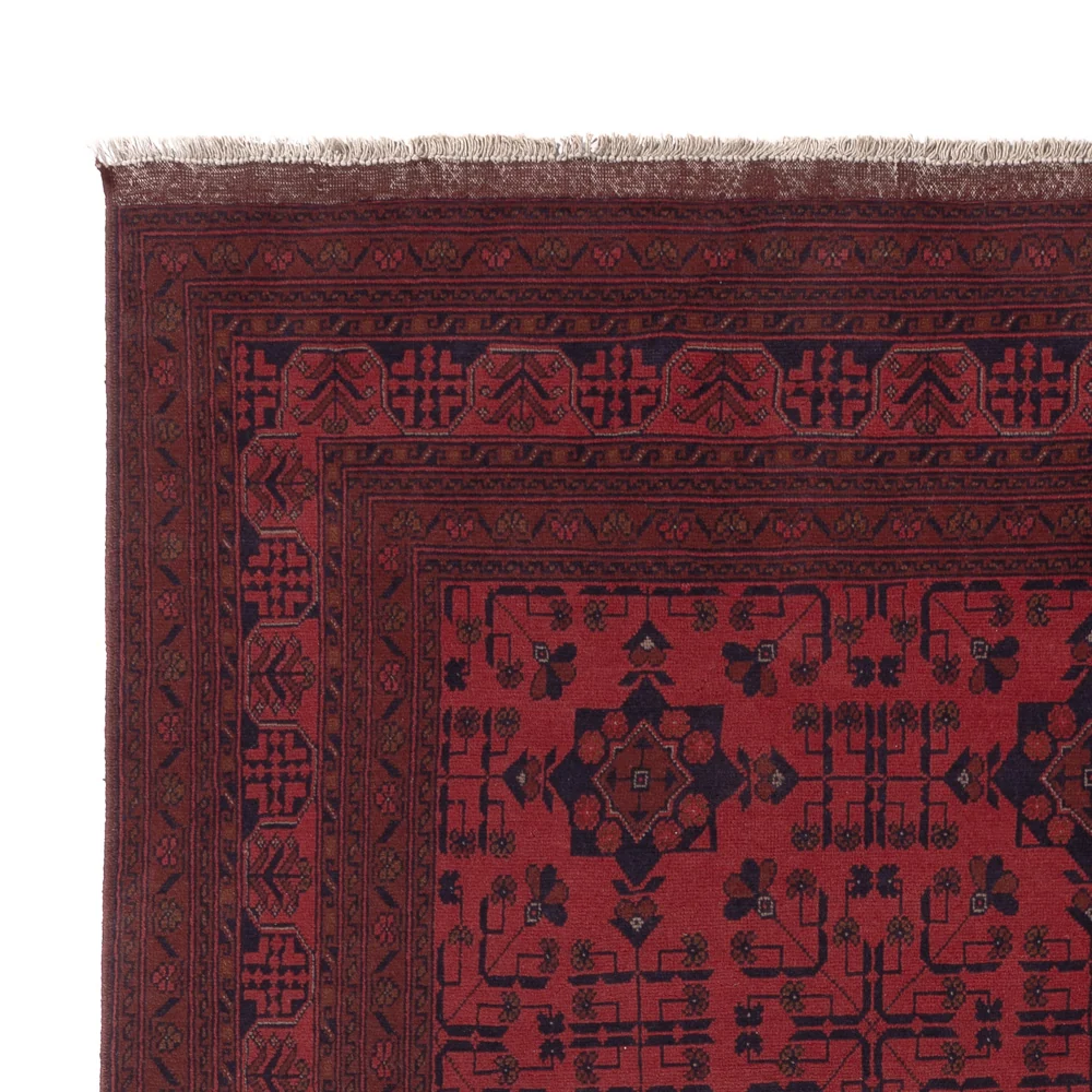 Afghanske tepper - Kunduz - 285 x 208 cm - rød