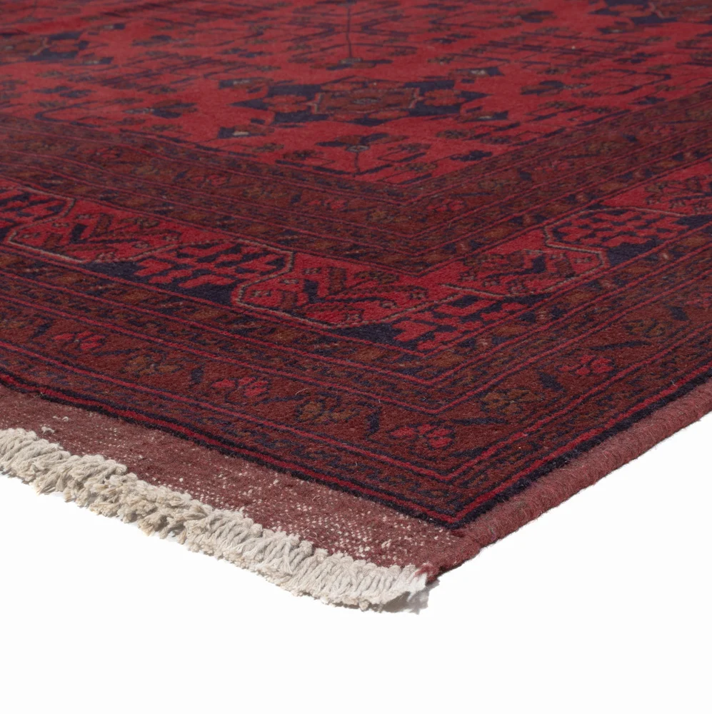 Afghanske tepper - Kunduz - 285 x 208 cm - rød