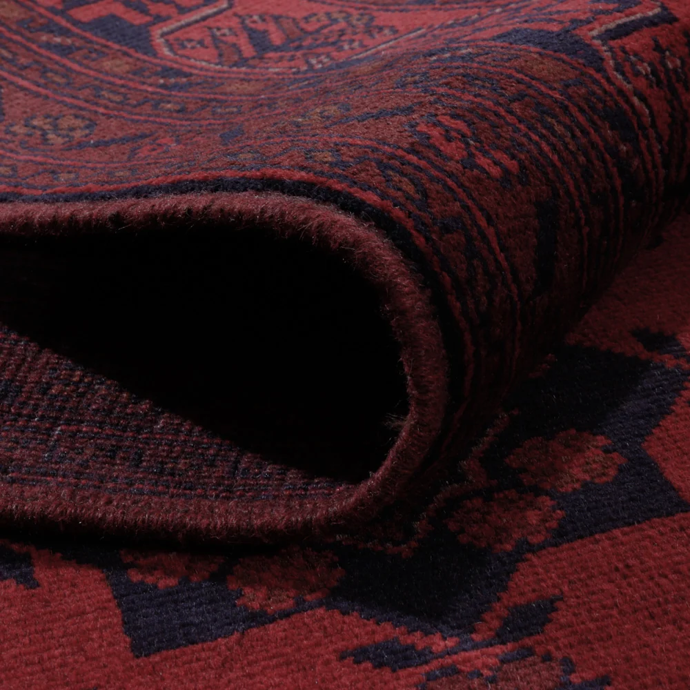 Afghanske tepper - Kunduz - 285 x 208 cm - rød