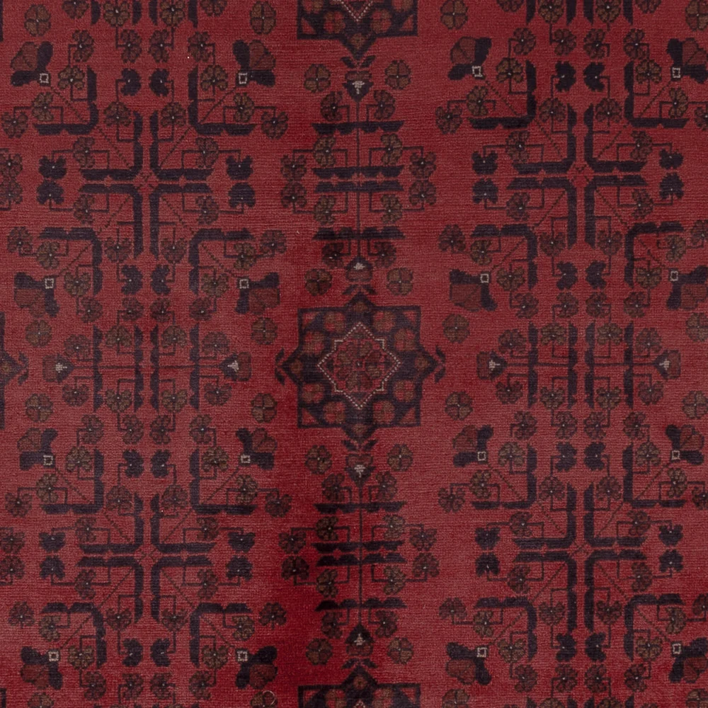 Afghanske tepper - Kunduz - 286 x 197 cm - rød