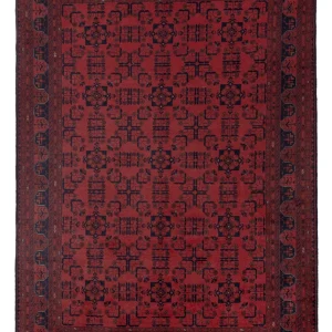 Afghanske tepper - Kunduz - 286 x 199 cm - rød