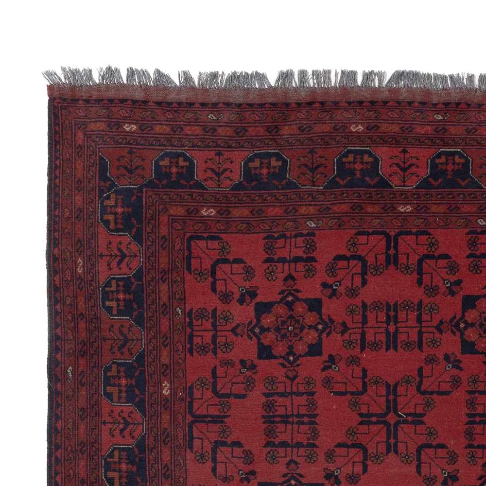 Afghanske tepper - Kunduz - 286 x 199 cm - rød