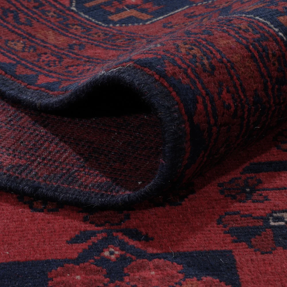 Afghanske tepper - Kunduz - 286 x 199 cm - rød