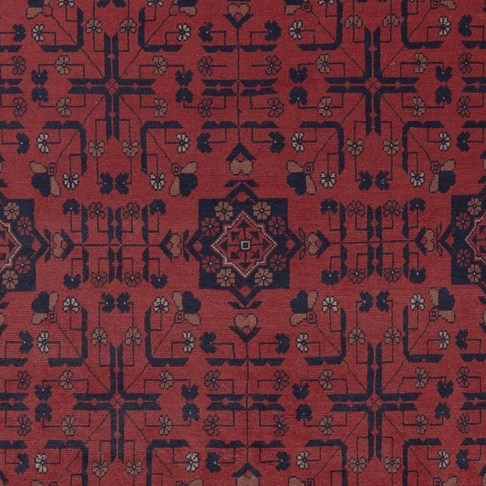 Afghanske tepper - Kunduz - 287 x 203 cm - rød