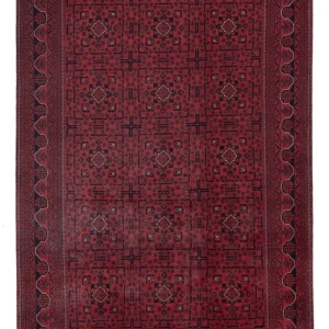 Afghanske tepper - Kunduz - 288 x 194 cm - mørk rød