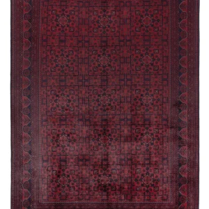 Afghanske tepper - Kunduz - 288 x 198 cm - mørk rød