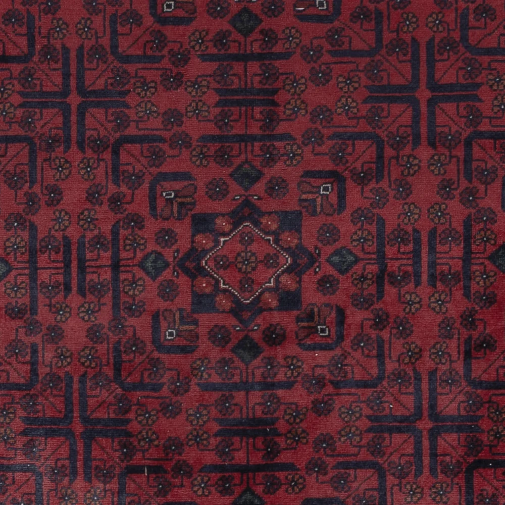 Afghanske tepper - Kunduz - 288 x 198 cm - mørk rød
