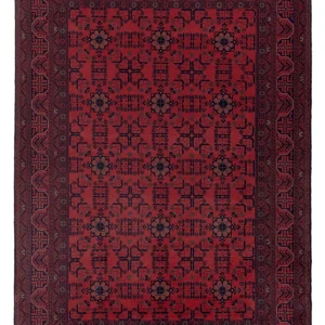 Afghanske tepper - Kunduz - 288 x 201 cm - rød