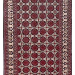 Afghanske tepper - Kunduz - 289 x 200 cm - rød