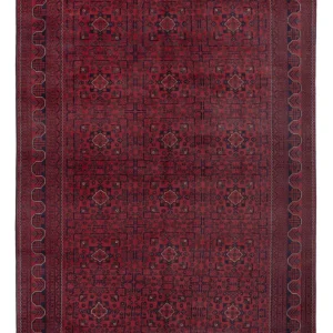 Afghanske tepper - Kunduz - 290 x 197 cm - mørk rød