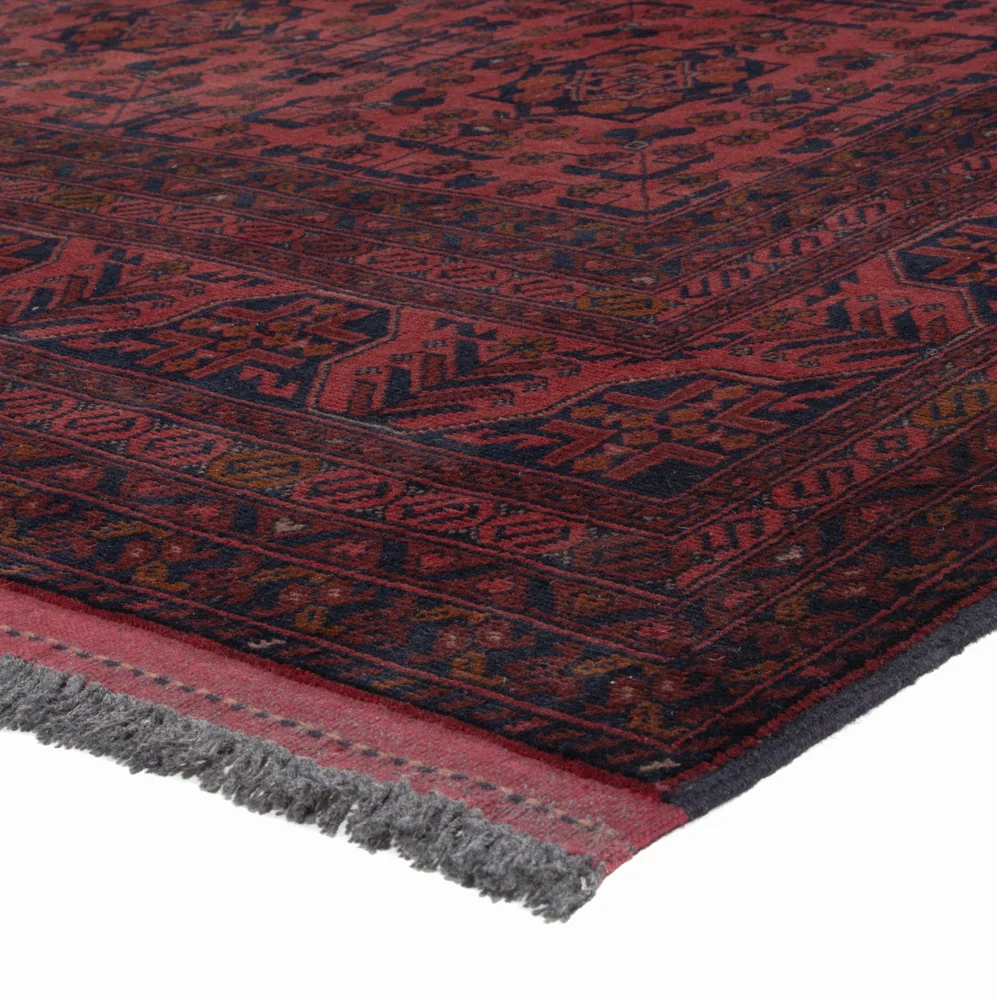 Afghanske tepper - Kunduz - 291 x 192 cm - rød