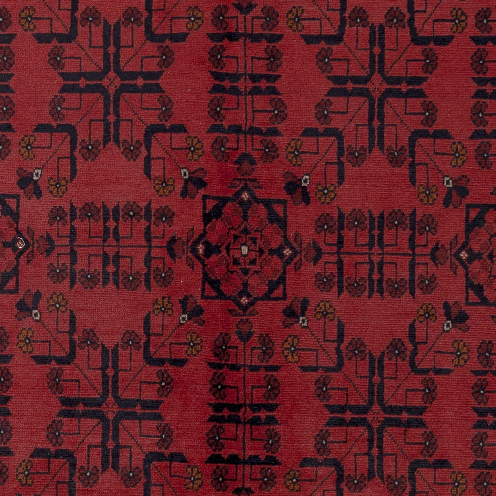 Afghanske tepper - Kunduz - 291 x 205 cm - rød
