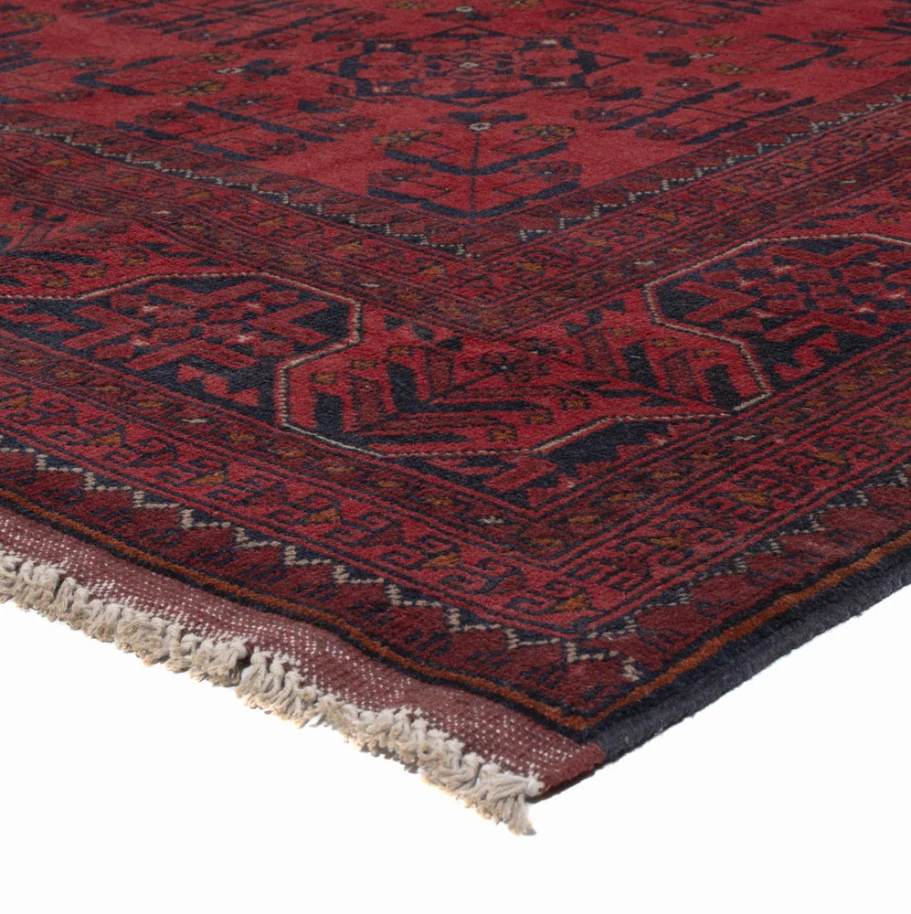 Afghanske tepper - Kunduz - 291 x 205 cm - rød