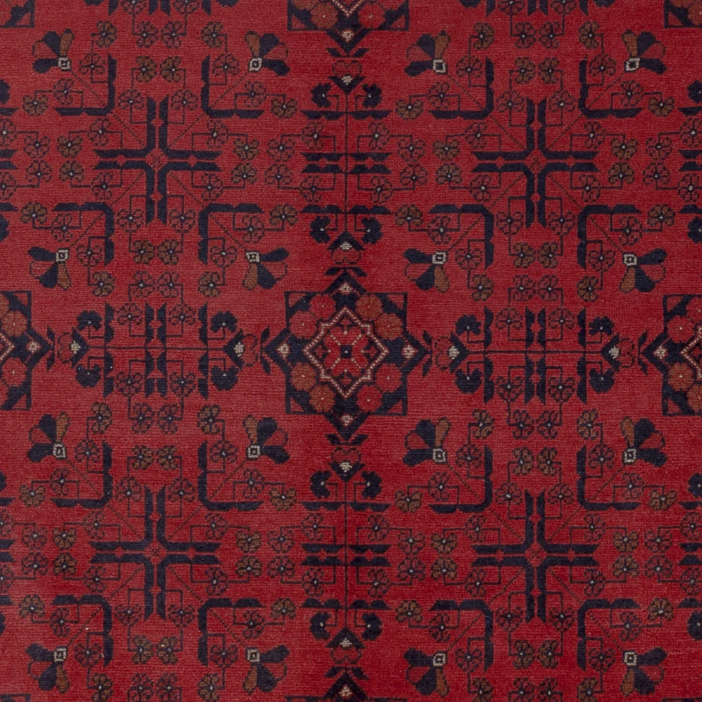 Afghanske tepper - Kunduz - 292 x 187 cm - rød