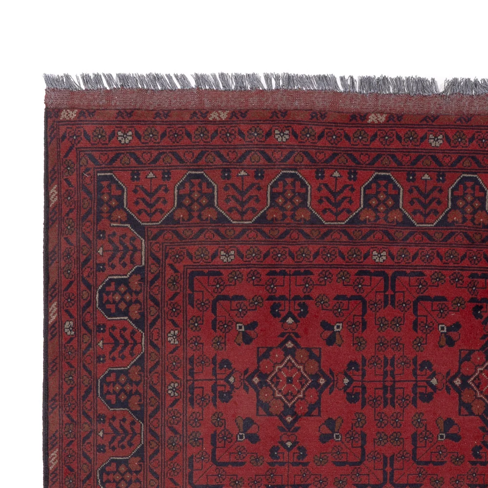 Afghanske tepper - Kunduz - 292 x 187 cm - rød