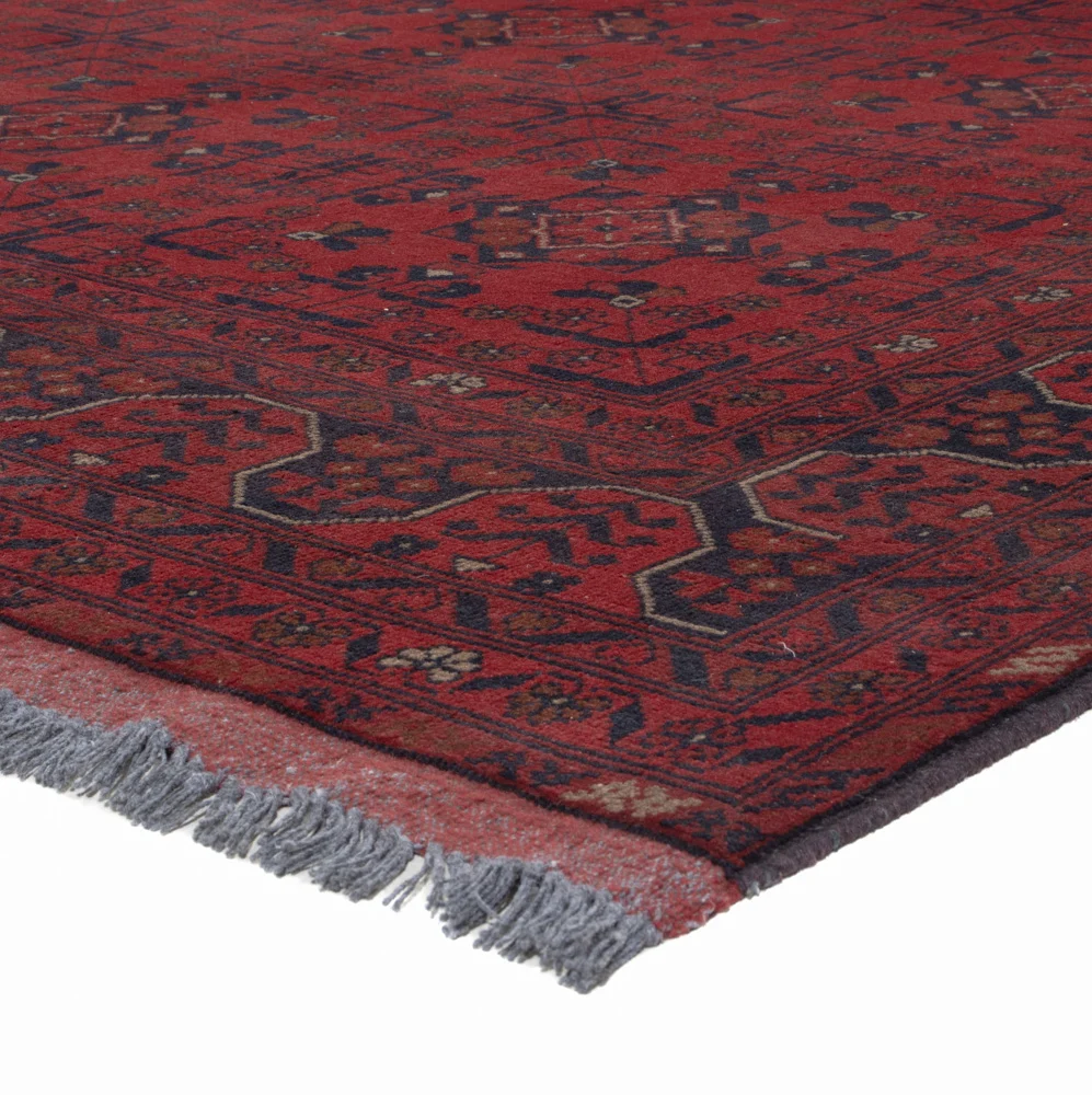 Afghanske tepper - Kunduz - 292 x 187 cm - rød