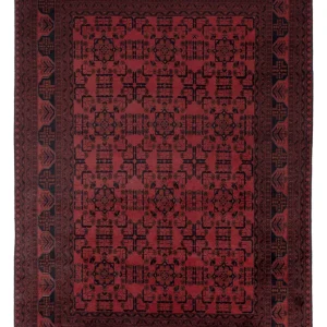 Afghanske tepper - Kunduz - 292 x 196 cm - rød